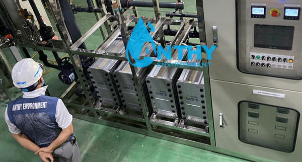 Hệ thống EDI 20m3/hr cho nhà máy sản xuất bán dẫn